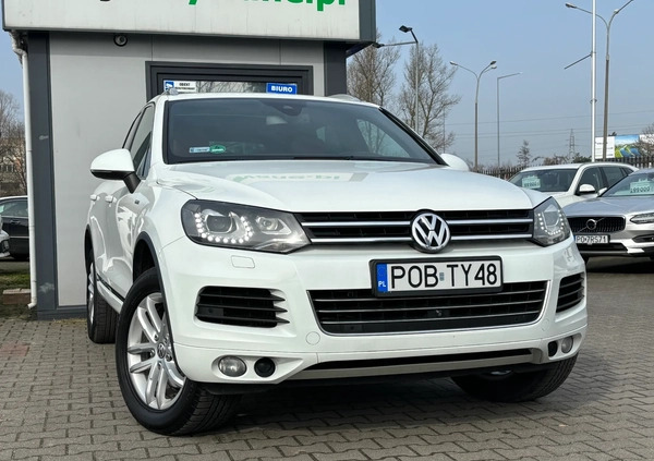 Volkswagen Touareg cena 82900 przebieg: 176495, rok produkcji 2013 z Czarna Białostocka małe 596